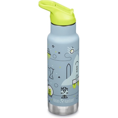 Klean Kanteen Insulated Kid Classic Narrow 12oz (w/Flip Seal Sport Cap) Цвят: лилав