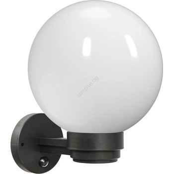 Brilagi - Външно стеннo осветително тяло с сензор HARBOR 1xE27/40W/230V IP33 антрацит/бяло (BG3644)