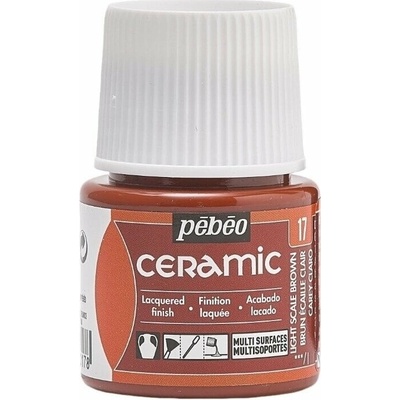 Pébéo Ceramic Farba na keramiku Light scale brown 45 ml