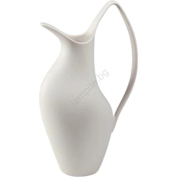 Estilo Home Керамична бяла ваза 33x17x19 см (EH0058)