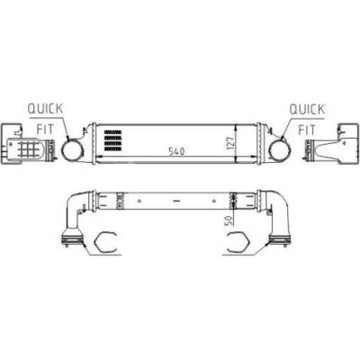 Chladič turba HART 612 494 (612494)