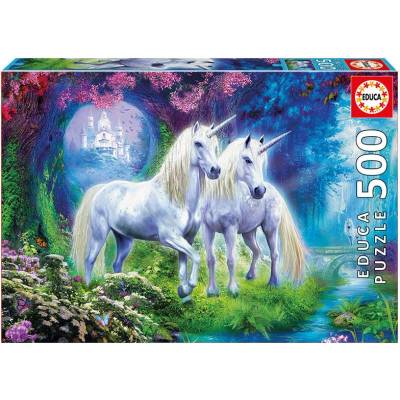 Educa Пъзел Educa, Unicorns In Thе Forеst, 500 части (GXP-633869)