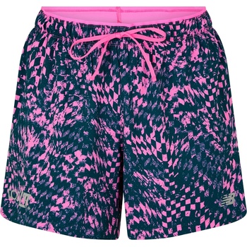 New Balance NB London Edition RC Essentials Printed Short - Pink Heat