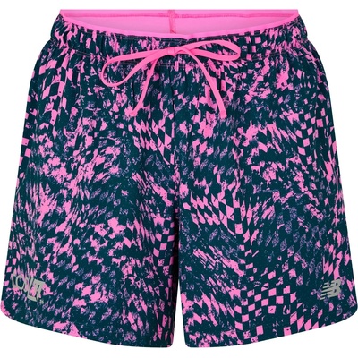 New Balance NB London Edition RC Essentials Printed Short - Pink Heat