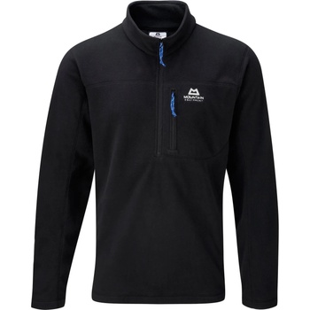 Mountain Equipment Мъжки поларен пуловер Mountain Equipment Micro Zip Tee Fleece jumper - Black (005-0276-b-l)