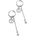 HARAHU Обици ID-21057 - Legs KP21057