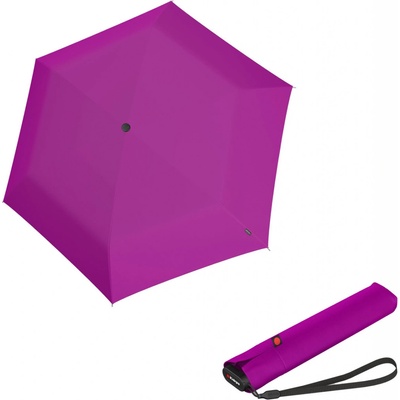 Knirps Ultra US.050 Slim Manual dámský skládací manuální deštník černý
