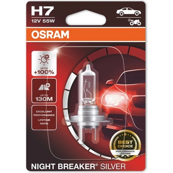 OSRAM КРУШКА АВТОМОБИЛНА ОСРАМ h7 nbs 55w 12v КЪСИ СВ. 100% УСИЛЕНА ЖЪЛТА (206100932)