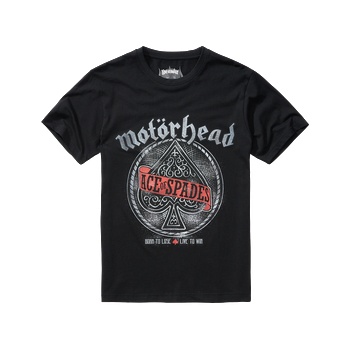 Brandit Тениска в черен цвят Motorhead Ace of Spades BW-61013-2 - Черен, размер 7XL