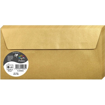 Obálky DL Zlaté 20 kusů - 50085C