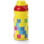 LEGO® Бутилка 390 мл, LEGO "Brick", жълто-червена шарка 40560801 (40560801)
