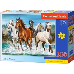 Castorland Пъзел Castorland от 200 части - Повикът на природата (B-222056) - baby