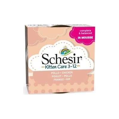 Schesir Cat Kitten kura v pene 85 g