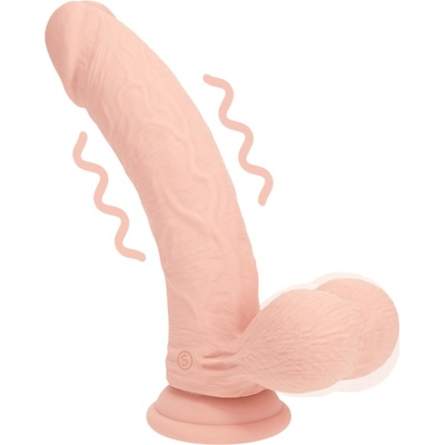 RealRock realistický vibrátor s dvojitou hustotou 15 cm