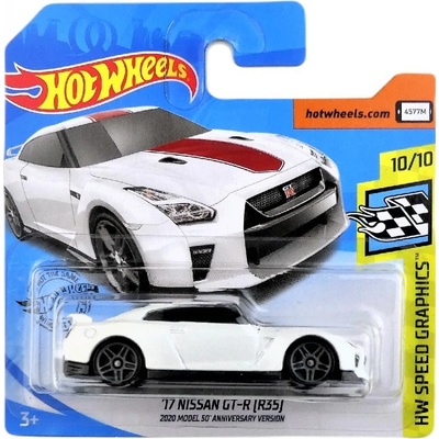 Mattel Hot Wheels '17 Nissan GT-R R35 White