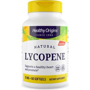 Healthy Origins Ликопен - За здрава простата и сърдечно здраве, 15 mg, 60 капсули (15061-O HO)