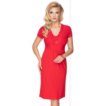Irall Секси нощница Koszulka-Gia-Red-CzerwonyV-57519-Czerwony - Черен, размер M