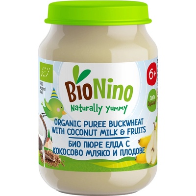 BioNino Био пюре елда с плодове и кокосово мляко
