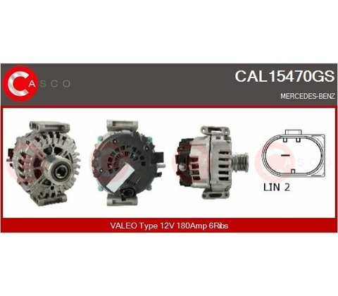 generátor CASCO CAL15470GS