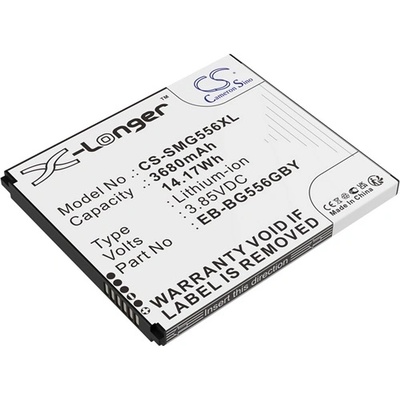 Cameron Sino Samsung Xcover 7 CAMERON SINO Li-Ion батерия 3.85V / 3680mAh, съвместима със Samsung EB-BG556GBY, BLACK CS-SMG556XL (CS-SMG556XL)