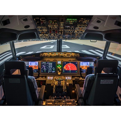 Letecký simulátor- Pilotovanie Boeingu 737