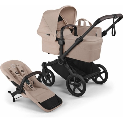 Bugaboo Donkey 6 BLACK/DESERT TAUPE MELANGE 2026