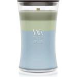 WoodWick Trilogy Verdant Woods ароматна свещ с дървен фитил 610 гр