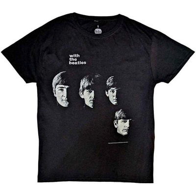 Vintage With The Beatles Black S Риза (BEATTEE06MB01)