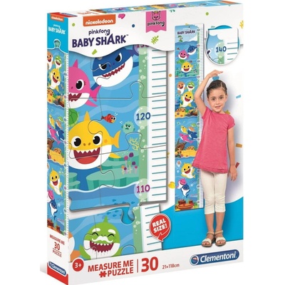 CLEMENTONI metr Baby Shark 30 dílků