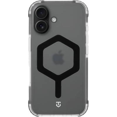 Tactical iPhone 16 TACTICAL MAGFORCE HEXAGON силиконов калъф за телефон, удароустойчив, MagSafe, ЧЕРЕН (57983127306)