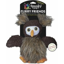 Spunky Pup sova s pískajúcou loptičkou 20 cm