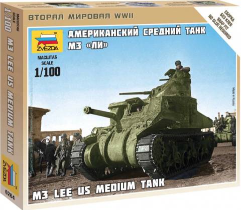Zvezda M3 Lee 1:100