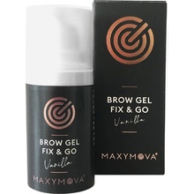 Maxymova Brow Gel Fix & Go – gel s keratinem na styling obočí v lahvičce 5 ml