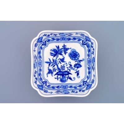 Český porcelán Dubí Cibuláková misa šalátová štvorhranná vysoká 15 cm
