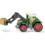 SIKU Метална играчка Siku - Трактор Fendt 1050 Vario, с щипка за захващане на бали (1539) - baby