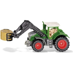 SIKU Метална играчка Siku - Трактор Fendt 1050 Vario, с щипка за захващане на бали (1539) - baby