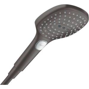 Hansgrohe Raindance Select E - Душ-глава 120, 3 струи, матиран черен хром 26520340 (26520340)