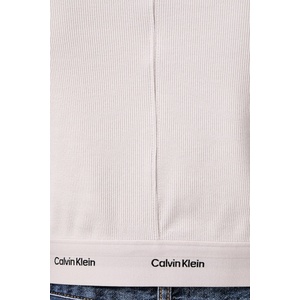 Calvin Klein Jeans блуза с дълги ръкави дамска от памук с еластан (LV047H240G)