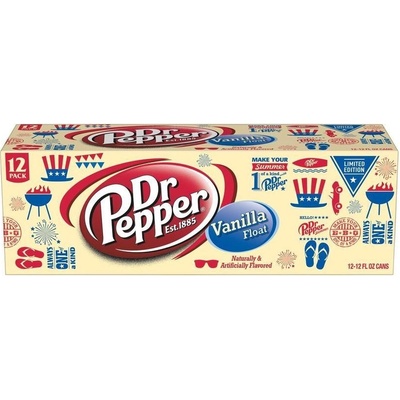 Dr Pepper Vanilla Float 12 x 355 ml