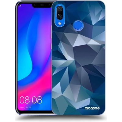 Púzdro Picasee silikónové Huawei Nova 3 - Wallpaper čierne