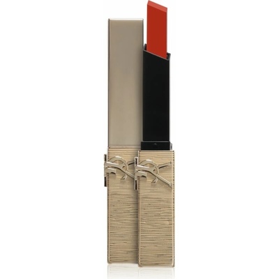 Yves Saint Laurent Rouge Pur Couture The Slim Holiday Collection tenká matující rtěnka s koženým efektem 1936 2,2 g