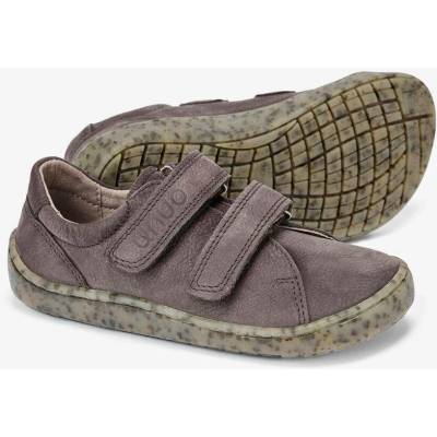 Unuo dětské kožené barefoot boty hnědá
