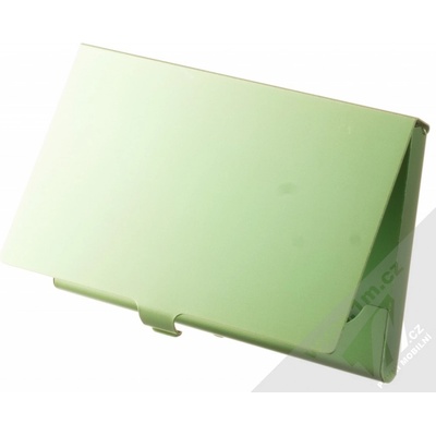 1Mcz Vizitkář Aluminium zelená green