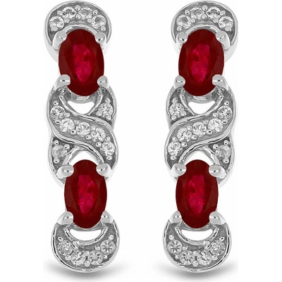 Nefertitis Náušnice stříbrné Ag 925 013834 RB NF55479