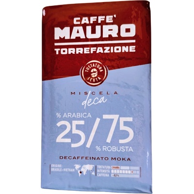 Mauro Caffé Decaffeinato mletá 250 g