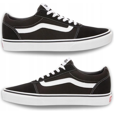 Vans Mn Ward Suede Canvas černé