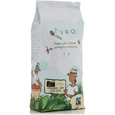PURO Bio Organic кафе на зърна - 1 кг