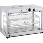 Royal Catering Витрина за топла храна - 1 200 W - LED дисплей RCHT-1200B (RCHT-1200B)