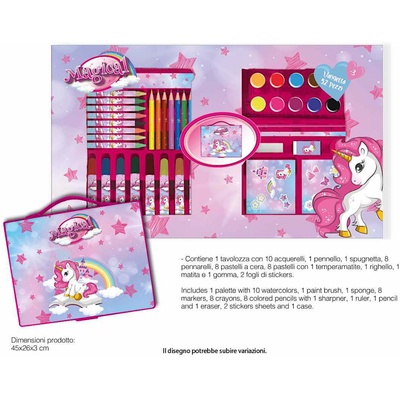 Disney - UNICORN рисувателен комплект 52 ел
