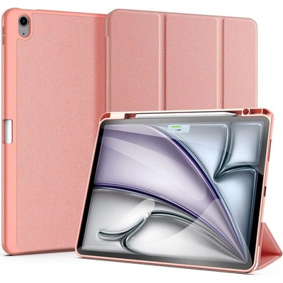 Dux Ducis Калъф с Pen Поставка за iPad Air 13 2024-2025, Dux Ducis Domo Case, Розов (6934913006085)